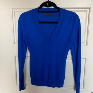 The limited blue sweater